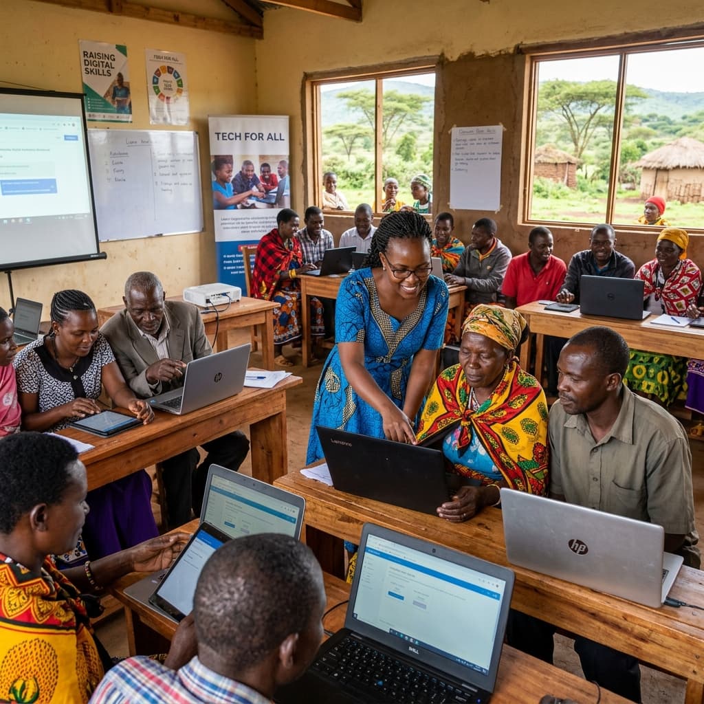 Rusinga Digital Empowerment Initiative (RDEI) — Yagwa Tech Solutions project